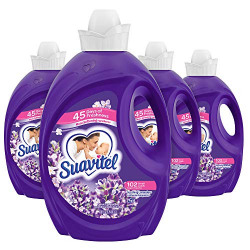 Suavitel - US06515A Fabric Softener & Fabric Conditioner, Soothing Lavender - 120 Fluid Ounce (Case of 4)