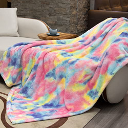 Fleece Throw Blanket Cozy Soft Lightweight Throw Blankets Warm Plush Pink Fall Blankets and Throws Couch Sofa Bed Camping Travel Picnic Outdoor Blanket Bedding Kid Baby Boys Girls Adults 50x70 in