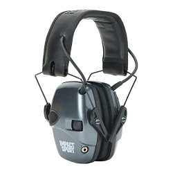 Howard Leight Impact Sport Metallic Charcoal Gray Youth/Adult Small (R-02532)