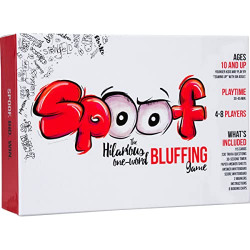 Spoof - Family Party Bluffing Board Game - Games for kids ages 8-12, Teens, & Adults - Family Games - Family Games for Game Night - Family Games for Kids and Adults - Fun Games for Family Game Night
