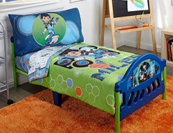 Disney 4 Piece Toddler Bedding Set, Miles from Tomorrow Land