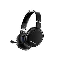SteelSeries Arctis 1 Wireless Gaming Headset for Playstation  USB-C Wireless  Detachable ClearCast Microphone  for PS5, PS4, PC, Nintendo Switch, Android  Black
