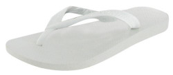 Havaianas Women's Top Flip Flop Sandals, White, Size 7/8 Womens
