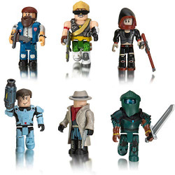 Roblox Action Collection - Q-Clash Six Figure Pack [Includes Exclusive Virtual Item]