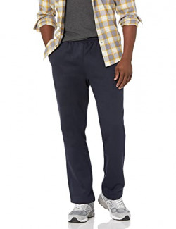 Amazon Essentials Men's Fleece Sweatpant (Available in Big & Tall), Navy, X-Small