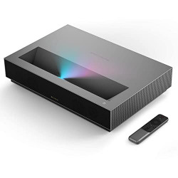 WEMAX Nova 4K UHD Ultra Short Throw Smart Laser Projector  Android TV  HDR10 150  Projection  UST Laser TV for Movies, Video, Gaming  Voice Command Remote  Projectors with WiFi Bluetooth
