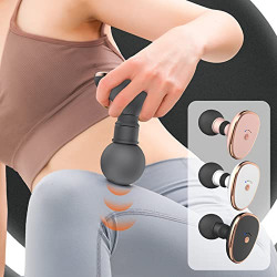 Qiopertar Massage Guns Deep Tissue Muscle Fascial Guns Massage Triggers with Handheld 5 Speeds Percussion for Athlete Muscle Relaxation Pain Relie