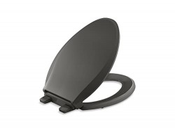 Kohler 4636-RL-58 Cachet READYLATCH Quiet Close Elongated Toilet SEAT, Thunder Grey