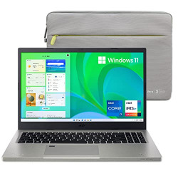 Acer Aspire Vero AV15-51-7617 Green PC | 15.6  FHD IPS 100% sRGB-Display | 11th Gen Intel Core i7-1195G7 | Intel Iris Xe Graphics | 16GB DDR4 | 512GB NVMe SSD | Wi-Fi 6 | PCR Materials | Vero-Sleeve