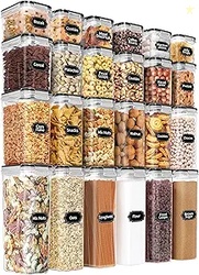 PRAKI Airtight Food Storage Containers Set with Lids - 24 PCS