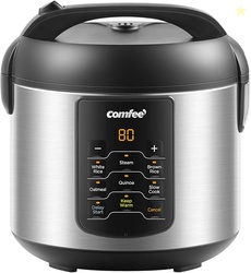 COMFEE' Compact Rice Cooker, 6-in-1