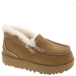 UGG Women's Ansley Parc Slipper, Chestnut, 9