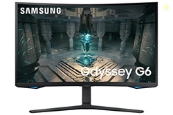 Samsung 32" Odyssey QHD G65B Curved Gaming Monitor, 240Hz, 1ms (GTG), HDR 600, Gaming Hub, 1000R, AMD FreeSync Premium Pro, LS32BG652ENXGO