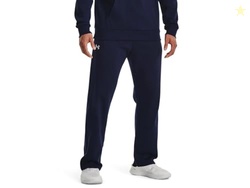Under Armour Men's Rival Fleece Pants, (410) Midnight Navy / / White, XX-Large Tall