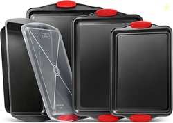 Nonstick Cookie Sheet Pans Set of 5 
