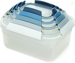 10 Piece Plastic Food Storage Container set with lids