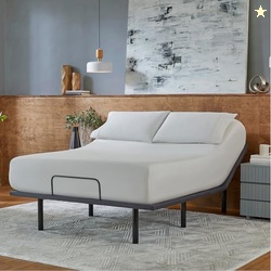 Serta baselogic Level 2 Adjustable Base Bed Frame - Queen - Head and Foot Adjustability, Wireless Remote, Zero-Gravity Preset, and Foldable for Convenient Mobility and Storage