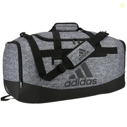 ADIDAS UNISEX DEFENDER 4.0 GYM DUFFEL BAG FOR MEN AND WOMEN