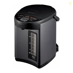 ZOJIRUSHI CD-NAC40BM MICOM WATER BOILER AND WARMER (4-LITER, METALLIC BLACK)