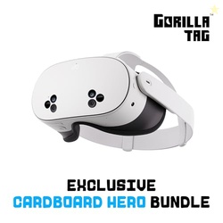 Meta Quest 3S 128GB | VR Headset  Thirty-Three Percent More Memory  2X Graphical Processing Power  Virtual Reality Without Wires  Exclusive Gorilla Tag Bundle and Instant Access to 40+ Games