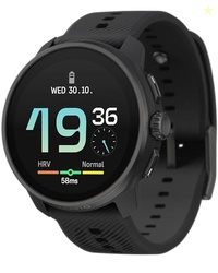 SUUNTO Race S GPS Sports Watch, 1.32" AMOLED Touchscreen w/Crown, 13 Days Battery Life, Training & Sleep Health Tracking, Dual-GNSS, 32GB Global Offline Maps, Lightweight for Running, All Black