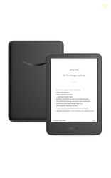 Amazon Kindle 16 GB (newest model) - Lightest and most compact Kindle, now with faster page turns, and higher contrast ratio, for an enhanced reading experience - Black