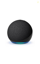 Amazon Echo Dot (newest model) - Vibrant sounding speaker with Alexa+ Early Access, Great for bedrooms, dining rooms and offices, Charcoal
