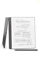Amazon Kindle Scribe (32GB) - Your notes, documents and books, all in one place. With built-in AI notebook summarization. Includes Premium Pen - Tungsten