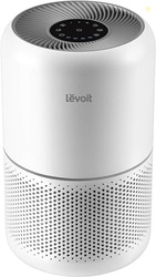 LEVOIT Air Purifier for Home Allergies Pet Hair in Bedroom, Covers Up to 1073 ft by 56W High Torque Motor, AHAM VERIFIDE, 3-in-1 Filter with HEPA Sleep Mode, Remove Dust Smoke Odor, Core300-P, White