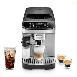 DE'LONGHI MAGNIFICA EVO AUTOMATIC ESPRESSO & COFFEE MACHINE WITH AUTO MILK FROTHER, BUILT-IN GRINDER & AUTO-CLEAN FUNCTION - FOR LATTE, CAPPUCCINO, AMERICANO, ICED COFFEE, ECAM29084SB , SILVER