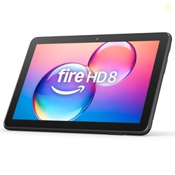 AMAZON FIRE HD 8 TABLET (NEWEST MODEL), 8 HD DISPLAY, 3GB MEMORY, 32GB, DESIGNED FOR PORTABLE ENTERTAINMENT, BLACK