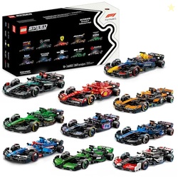 LEGO Speed Champions Ultimate Formula 1 Collector's Pack - Contains 10 Sets in 1 - Includes Exclusive Poster - Collectible F1 Model Car Kit - Gift for Christmas - 66802