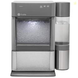 Profile GE Profile Opal 2.0 XL with 1 Gallon Tank, Chewable Crunchable Countertop Nugget Ice Maker, Scoop included, 38 lbs in 24 hours, Pellet Ice Machine with WiFi & Smart Connected, Stainless Steel