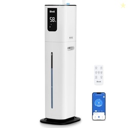 LEVOIT OasisMist 1000S (10L) Smart Humidifier for Home Large Room Bedroom, Last 100 Hours Suitable for Indoor Plant, Cover up to 600ft, Easy Top Fill, Remoter & Voice Control, Auto Mode, Quiet, White