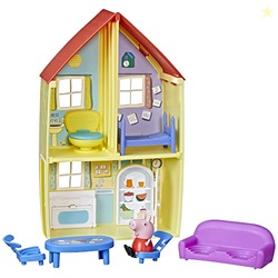 Peppa Pig Peppas Adventures Family House Playset, Includes Figure and 6 Fun Accessories, Preschool Toy for Ages 3 Up