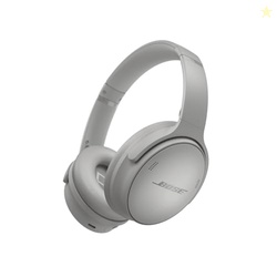 Bose QuietComfort Headphones - Wireless Bluetooth Headphones, Active Over Ear Noise Cancelling and Mic, USB-C Charging, Deep Bass, Up to 24 Hours of Playtime, Moonlight Grey - Limited Edition Color