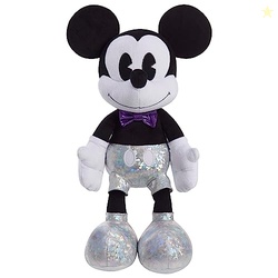 Disney100 Years of Wonder Mickey Mouse Large Plush Stuffed Animal, Kids Toys for Ages 2 Up by Just Play