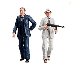 Indiana Jones Adventure Series and The Raiders of The Lost Ark, Marcus Brody & Ren Belloq (Ark Showdown), 6-Inch Action Figures Set