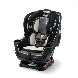 Graco Extend2Fit Convertible Baby Car Seat, Rear and Forward Facing, Adjustable Extension Panel for Extra Legroom, Gotham