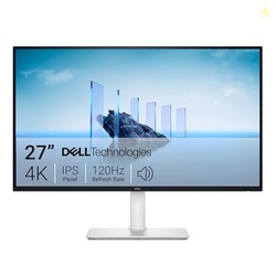 Dell 27 Plus 4K Monitor - S2725QS - 27-inch 4K (3840 x 2160) 120Hz 16:9 Display, IPS Panel, AMD FreeSync Premium, sRGB 99%, Integrated Speakers, 1500:1 Contrast Ratio, Comfortview Plus - Ash White