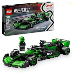 LEGO Speed Champions Kick Sauber F1 Team C44 Race Car Toy - Building Set for Kids, Boys & Girls, Ages 10+ - Toy Car for F1 Fans - Gift Idea for Birthday - 77247