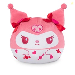 TeeTurtle My Melody and Kuromi Reversible 6" Sanrio Plush - Pink and Red Hearts - Amazon Exclusive Kawaii Cute Soft Plush