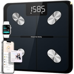 Etekcity Smart Scale for Body Weight, FSA&HSA Eligible, Bathroom Digital Weighing Scale with BMI, Body Fat, Muscle Mass, Accurate Bluetooth Home User Health Equipment Sync Apps