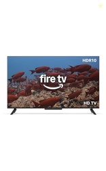 Amazon Fire TV 32" 2-Series (newest model), HD smart TV with Alexa Remote, fast streaming, Dolby Audio, Ambient Experience, free and live TV