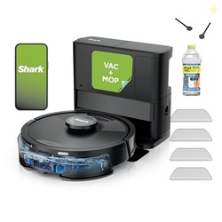 Shark Matrix Plus Robot Vacuum and Mop with Self-Empty HEPA Base, Sonic Mopping, Matrix Clean, Home Mapping, HEPA Bagless Self Empty Base, CleanEdge, for Pet Hair, UR2650WS