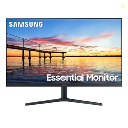 Samsung 32-Inch Flat Computer Monitor, 75Hz, Borderless Display, AMD FreeSync, Game Mode, Advanced Eye Care, HDMI and DisplayPort, LS32B304NWNXGO, 2024