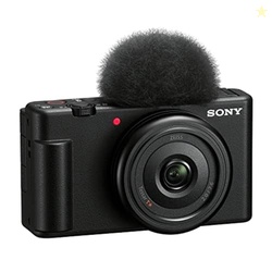 SONY ZV-1F VLOG CAMERA FOR CONTENT CREATORS AND VLOGGERS BLACK