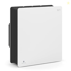 Medify MA-45 UV Light Air Purifier with True HEPA H13 Filter, Wall or Floor Mounted | 1,544 ft Coverage in 1hr for Smoke, Dust, Odors, Pollen, Pet Dander | Removes to 0.1 Microns | White, 1-Pack