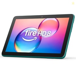 Amazon Fire HD 8 tablet (newest model), 8 HD Display, 3GB memory, 32GB, designed for portable entertainment, Emerald