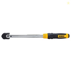 DEWALT Torque Wrench, 3/8 inch Drive, 20-100 FT-LB, Micro Adjust (DWMT75463)